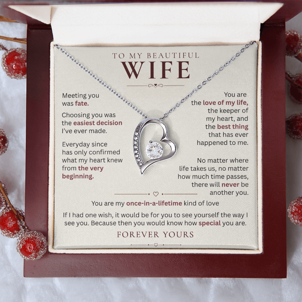 Fate Necklace – Gift for Wife from Husband
