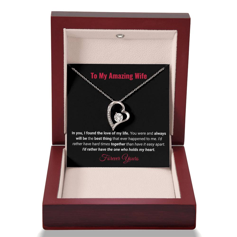 “The Love of My Life” Necklace – Gift for Wife from Husband