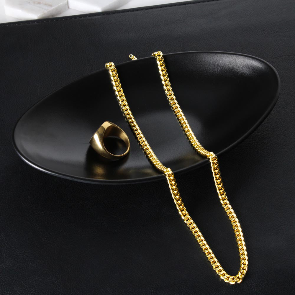 "Worth Its Weight in Gold" Chain Necklace – Gift for Husband from Wife