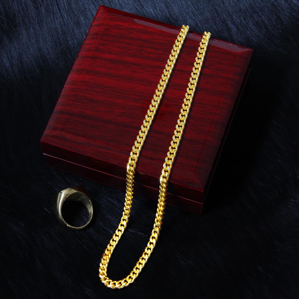 "Worth Its Weight in Gold" Chain Necklace – Gift for Husband from Wife