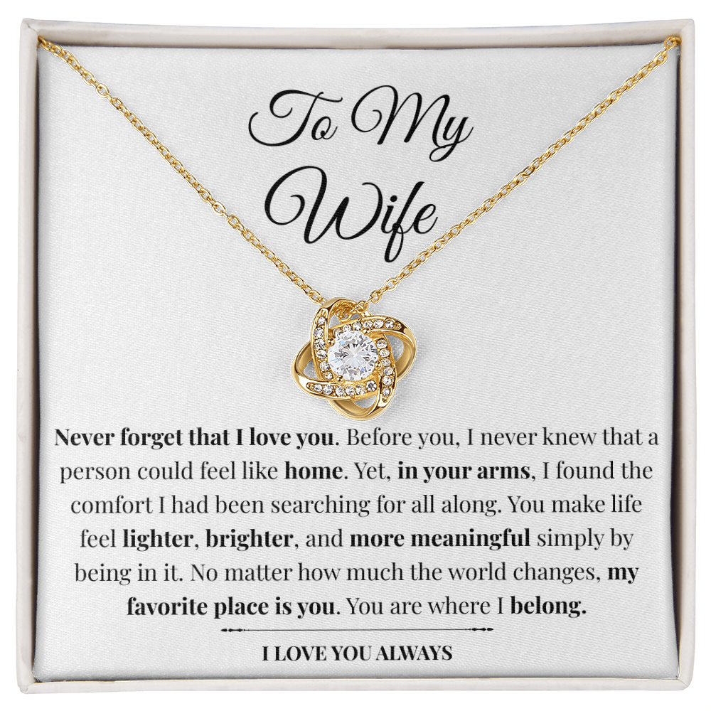 Brighter Home Necklace — Gift for Wife from Husband