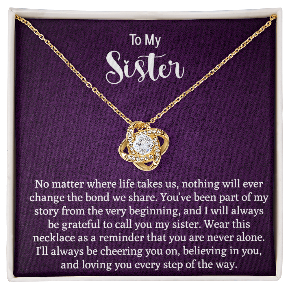 Bond Necklace  -- Gift from Sister to Sister