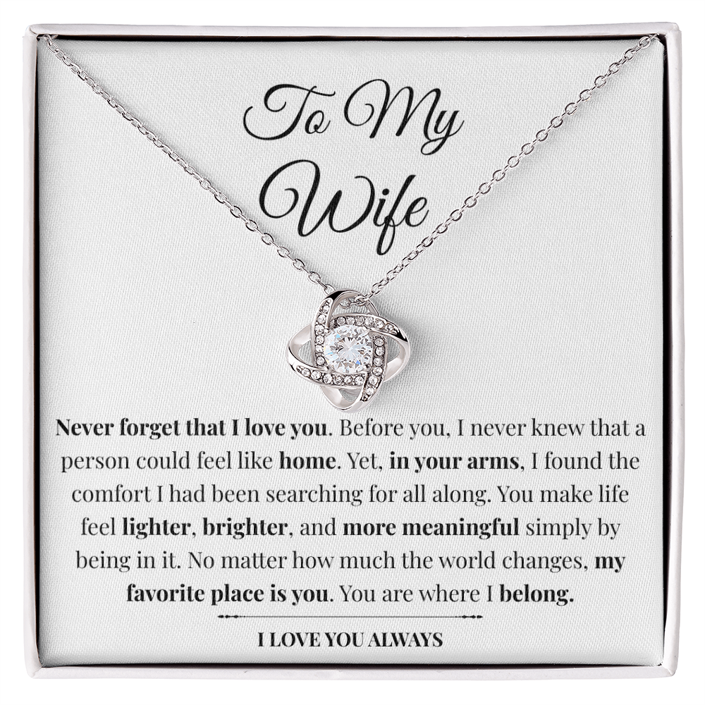 Brighter Home Necklace — Gift for Wife from Husband