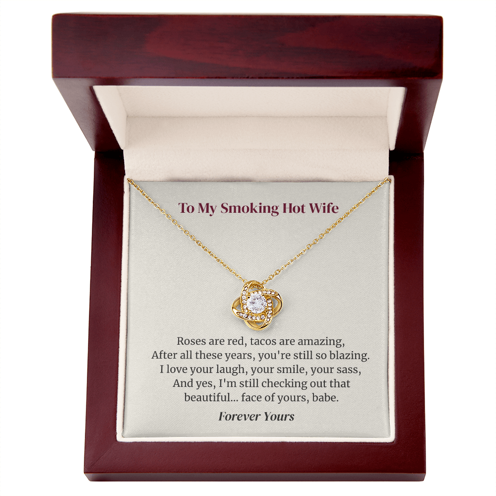 "Roses Are Red" Necklace – Gift for Wife from Husband
