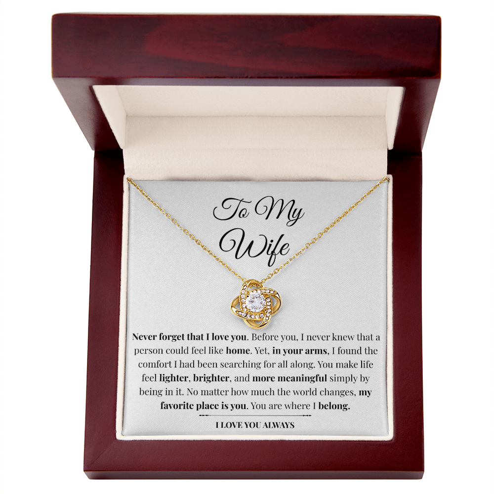Brighter Home Necklace — Gift for Wife from Husband