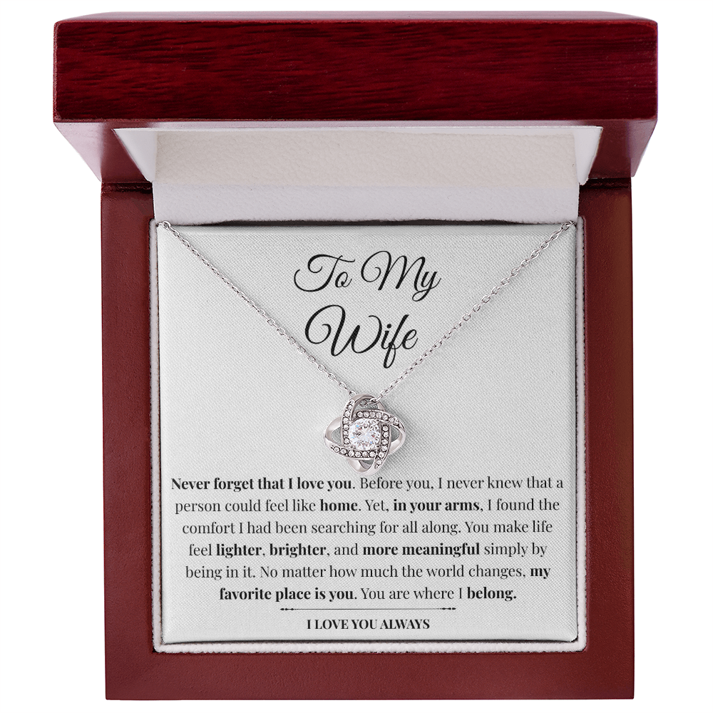 Brighter Home Necklace — Gift for Wife from Husband