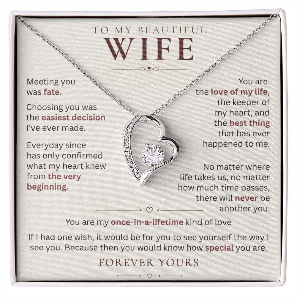 Fate Necklace – Gift for Wife from Husband