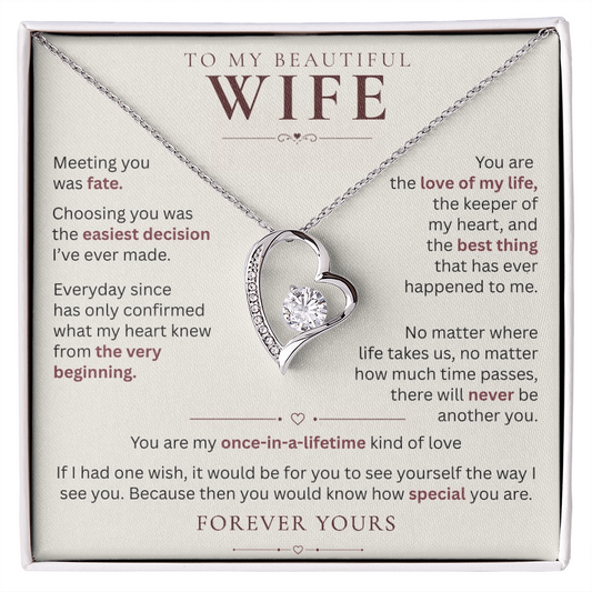 Fate Necklace – Gift for Wife from Husband