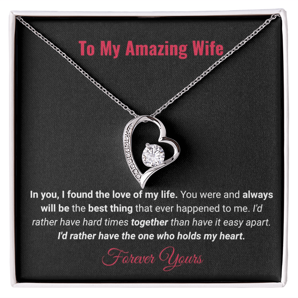 “The Love of My Life” Necklace – Gift for Wife from Husband