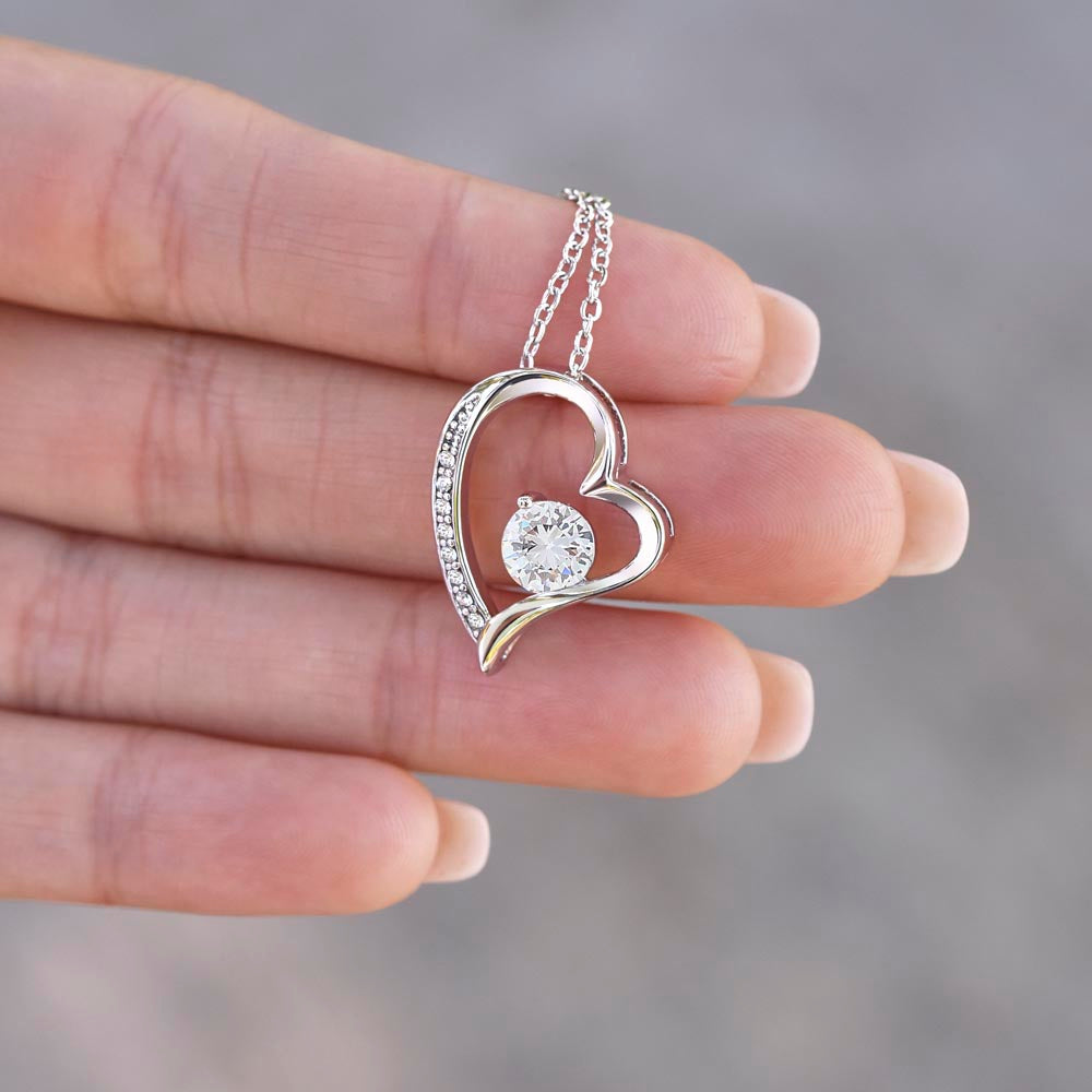 Heart Necklace for Wife – "To My Stunning Wife" Romantic Gift from Husband