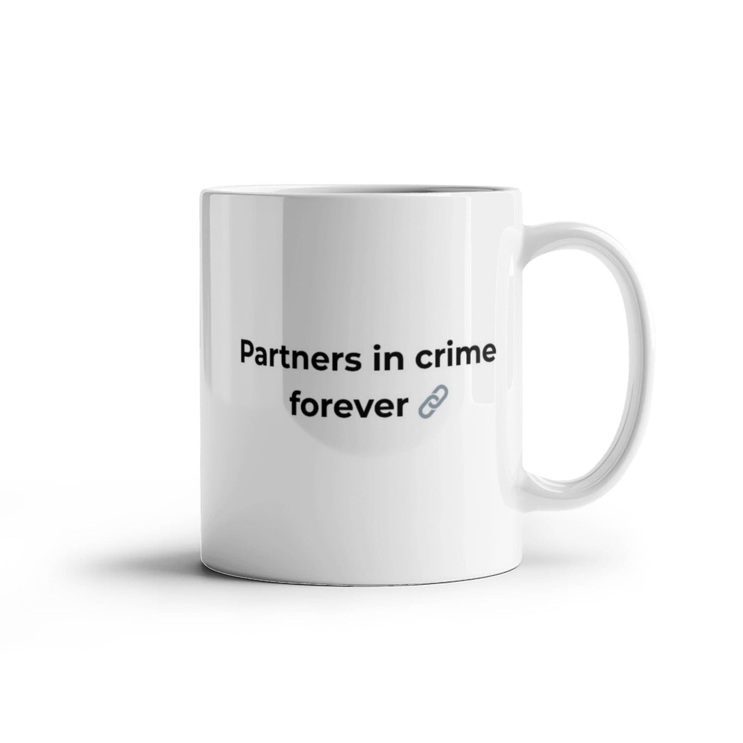 "Partners in Crime" Mug